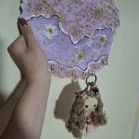 جاکلیدی چوبی رزین کاری شده