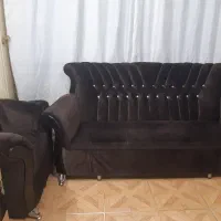 مبل،مبلمان هفت نفره،سه دست مبل ،میزجلو مبلی،عسلی|مبلمان خانگی و میز عسلی|اصفهان, شیخ طوسی|دیوار