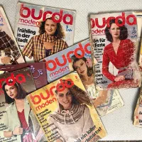 مجله های خارجی مدل لباس خیلی قدیمی