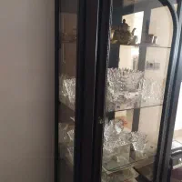 بوفه تمام چوب|بوفه، ویترین، کنسول|نیشابور, شهرک جانبازان|دیوار