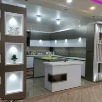 ساخت کابینت اشپزخانه وکمددیواری. دراور. پک تی وی