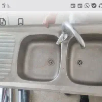 سینک ظرفشویی ۶۰ ر ۱۲۰ رو کار