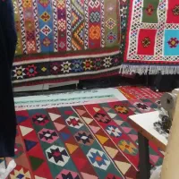 سلام گلیم یک در یک ونیم بسیارزیبا دست بافت