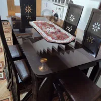 میز ناهار خوری شش نفره