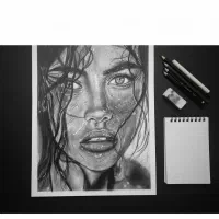 طراحی سیاه قلم