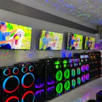 فروش اقساطی اسپیکر و تلویزیون و میز تلویزیون