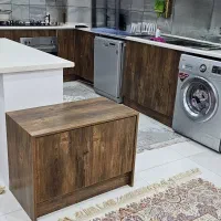 کابینت ام دی اف به همراه سینک و هود|جاکفشی، کمد، دراور|اهواز, ۳۰ متری|دیوار