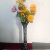 گلدان وگل مصنوعی