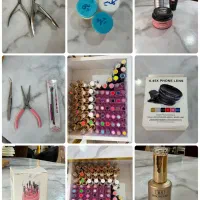 تجهیزات کامل،درجه یک‌و‌اصلی کاشت‌ناخن