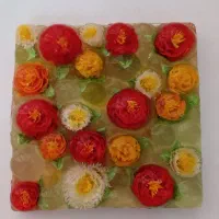 غذای خانگی فینگر فود حلوا  دسر ژله یلدایی