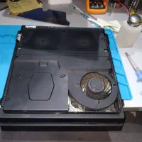 پاور فن قاب ولوازم کامل و سالمه ps4 pro