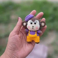 عروسک میمون بازیگوش