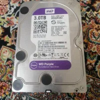 هارد ۳ ترابایت WD بنفش سلامت ۱۰۰