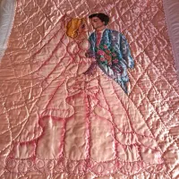 لحاف عروس و داماد|رختخواب، بالش، پتو|فومن, |دیوار