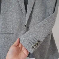 تک کت طوسی بهمراه شلوار