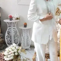 کت شلوارسفیدمجلسی