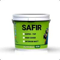 رنگ نیم پلاستیک سفیر (قیمت کارخانه)
