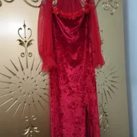 پیراهن  مخمل مجلسی