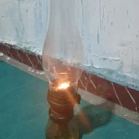 فانوس قدیمی دوشعله