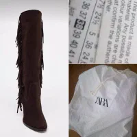 بوت وسترن زارا zara و دمپایی توییگی تگدارن