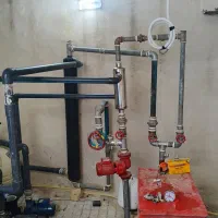 تصفیه خانه موتورخانه استخر سونا جکوزی