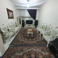 سرویس مبلمان9 نفره استیل در حد نو