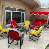 صندلی مبل باغی ست گالسگه|صندلی و نیمکت|شیراز, قالیشویی|دیوار