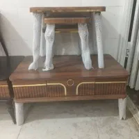 جلومبلی و عسلی ۴ تیکه|مبلمان خانگی و میز عسلی|اهواز, کوی علوی|دیوار