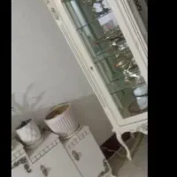 بوفه وجاکفشی ست سفیددرحدخشک مخصوص جهیزیه عروس|بوفه، ویترین، کنسول|زابل, |دیوار