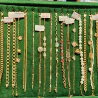 دستبند زنجیری رنگ ثابت