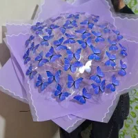 پروانه ای|گل مصنوعی|کرمان, |دیوار