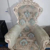 مبلمان سلطنتی ۹ نفره رنگ خاص|مبلمان خانگی و میز عسلی|گلمکان, |دیوار