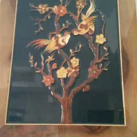 تابلو معرق کاری کار دست پلی استر شده