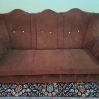 مبل کارکرده خانگی سالم4تیکه وتمیز7نفره نقدی تخفیف|مبلمان خانگی و میز عسلی|آران و بیدگل, |دیوار