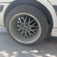 رینگ استیل ۱۶و۴عددلاستیک ۸۰درصد