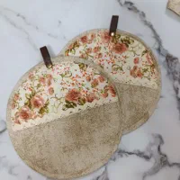 ست دستگیره و دم کنی|سفره، حوله، دستمال آشپزخانه|زاهدان, |دیوار