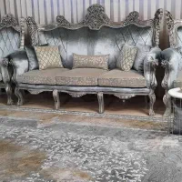 مبلمان استیل به همراه ناهارخوری
