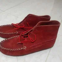 ی جفت کفش چرم طبیعی سایز 40