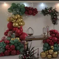 بادکنک آرایی و گل آرایی شب یلدا