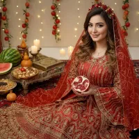 لباس هندی مجلسی، لباس حنابندان