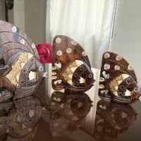 دکوراتیو سه تایی ماهی|مجسمه، تندیس، ماکت|کرج, فاز ۳ مهرشهر|دیوار