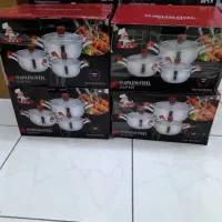 سرویس قابلمه ۶ تیکه استیل