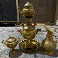 سماور ذغالی قوری پارچ قند دون