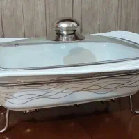 ظرف سوفله خوری ۳ وارمر دار سرامیکی جهیزیه صدرا|ظروف سرو و پذیرایی|شیراز, شهرک گلستان|دیوار