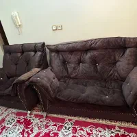 فروش مبلمان ۷ نفره راحتی دست دوم|مبلمان خانگی و میز عسلی|اصفهان, دستگرده|دیوار