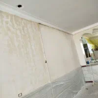 نصب کاغذ دیواری و رنگ ساختمان|خدمات پیشه و مهارت|زرند, |دیوار