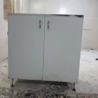 کابینت دسته دو ، سینک استیل ، هود ،|آب‌چکان و نظم‌دهنده ظروف|سبزوار, قصبه اب یمین|دیوار