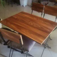 فروش صندلی چهار نفره|میز و صندلی غذاخوری|میانه, |دیوار