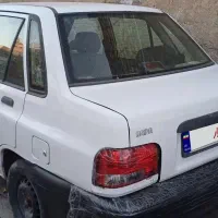 پراید مدل۹۱ سفید هیدرولیک سه تیکه رنگ|خودرو سواری و وانت|تاکستان, |دیوار