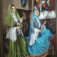 تابلو فرش دستی ابریشم